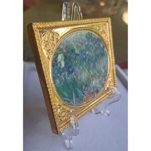 Artis Orbis Goebel Vincent Van Gogh Miniature  Porcelain Painting Iris